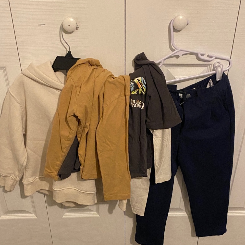 Zara boys size 6 haul! Hoodie, joggers and 2 long sleeve